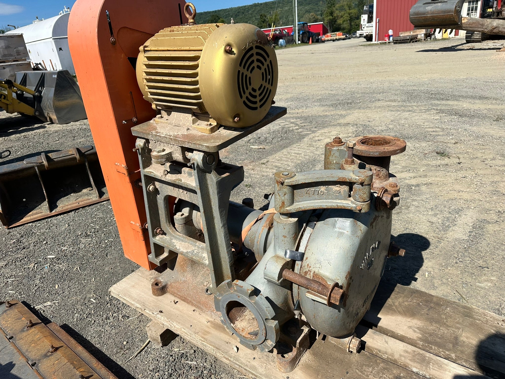 Wilfley 5" x 3" Model 3K Slurry Pump with Motor 600gpm