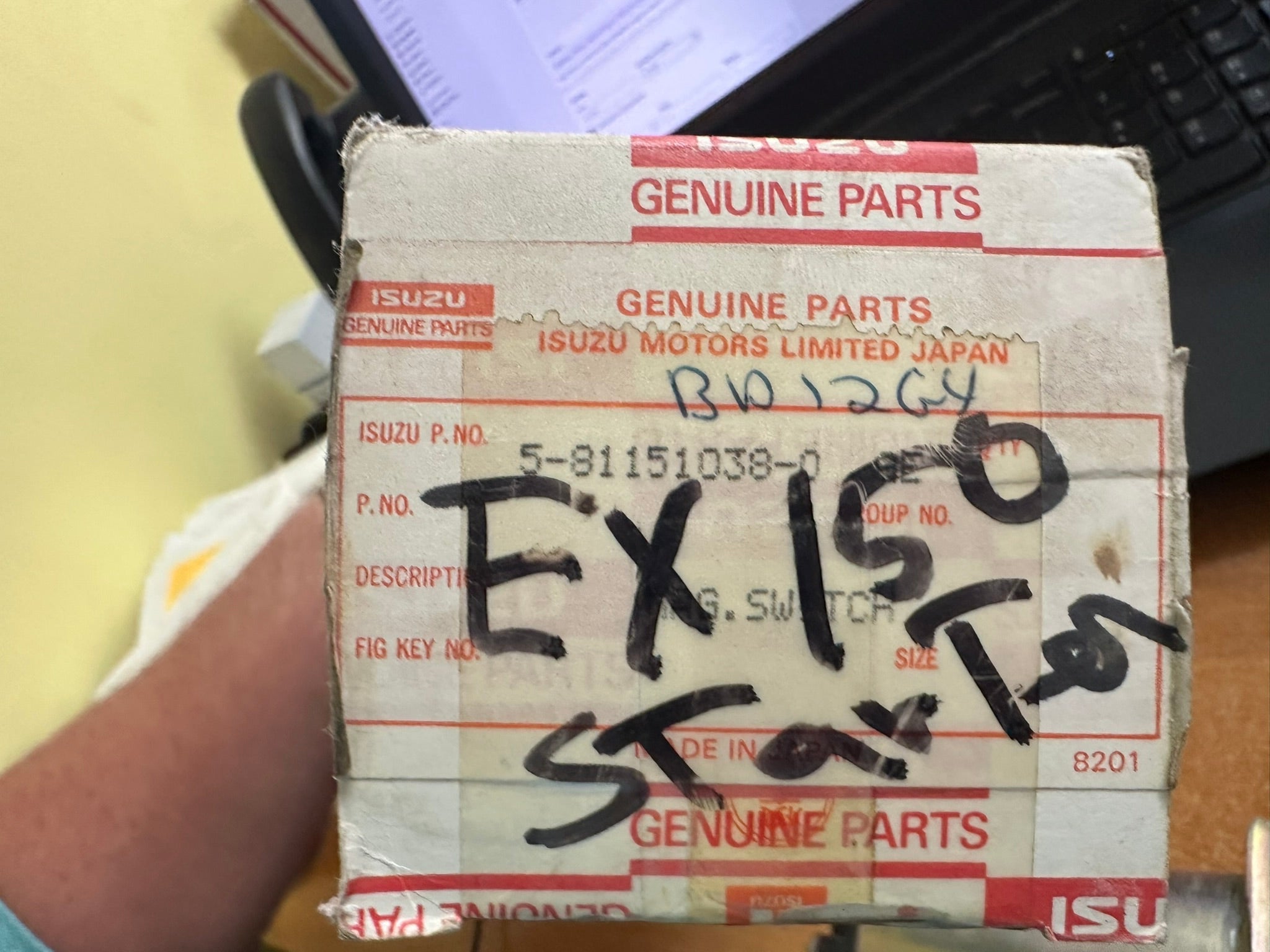 NOS OEM Isuzu Starter Switch Solenoid 5-81151038-0